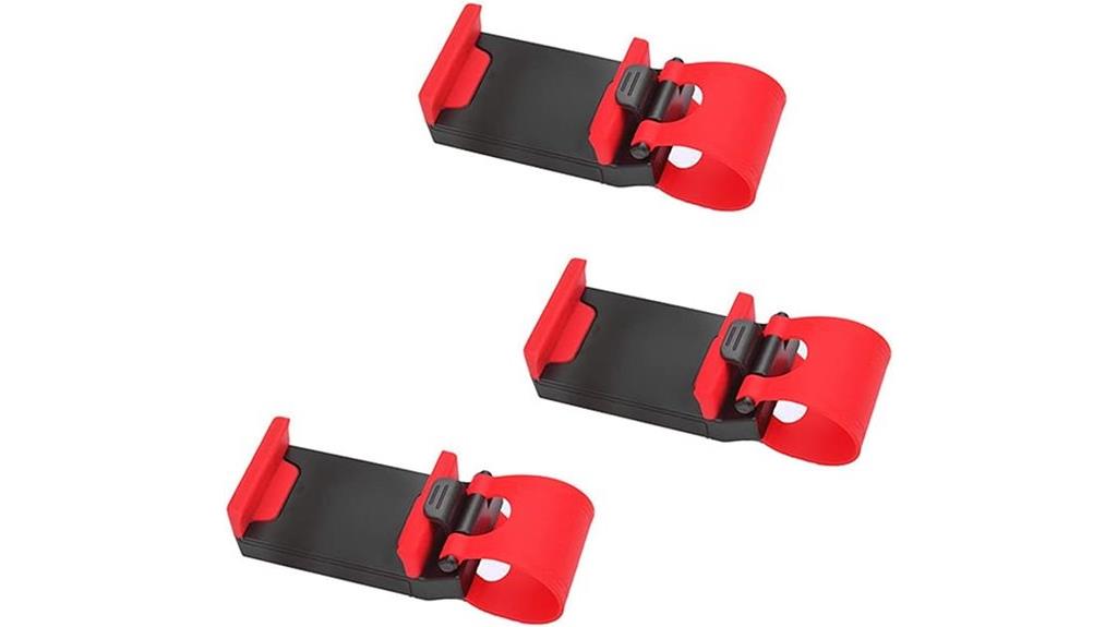 three piece adjustable holders