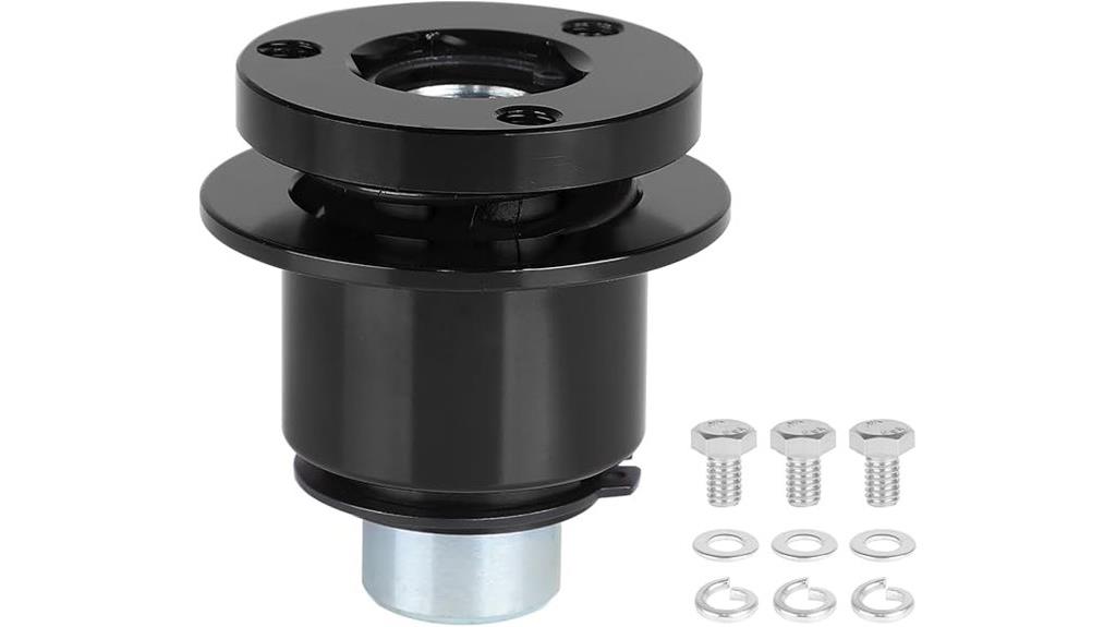 three spoke quick release adapter