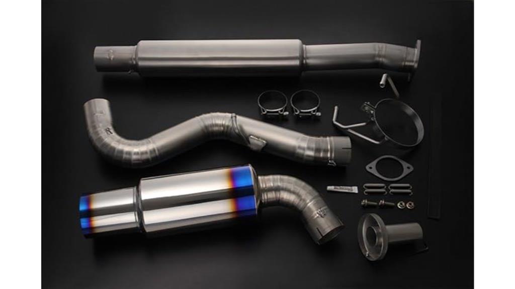 titanium exhaust for fr s