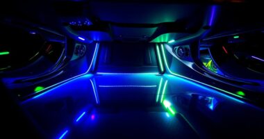 top bluetooth rgb rock lights