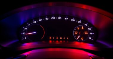top led gear indicator