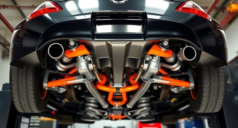 top nissan 350z toe arms