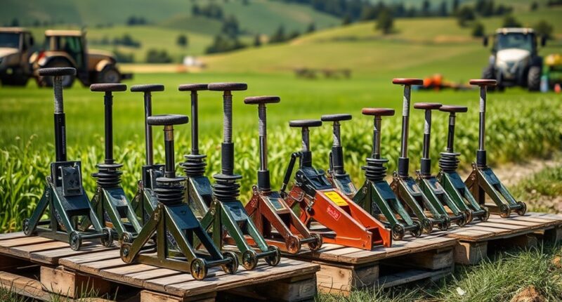 top off road farm jacks