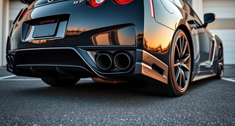 top titanium exhausts for r35