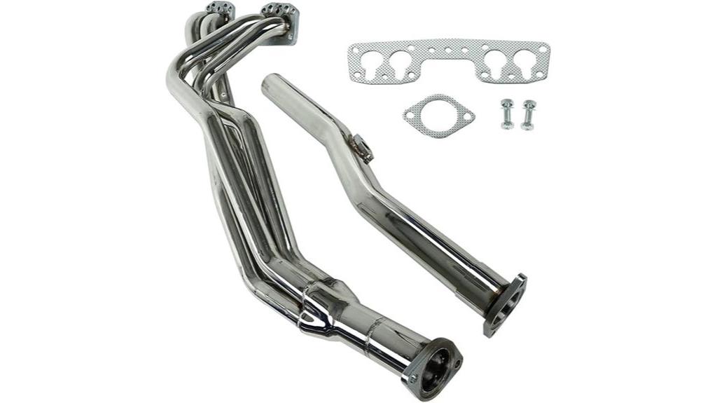toyota 1975 1983 stainless header