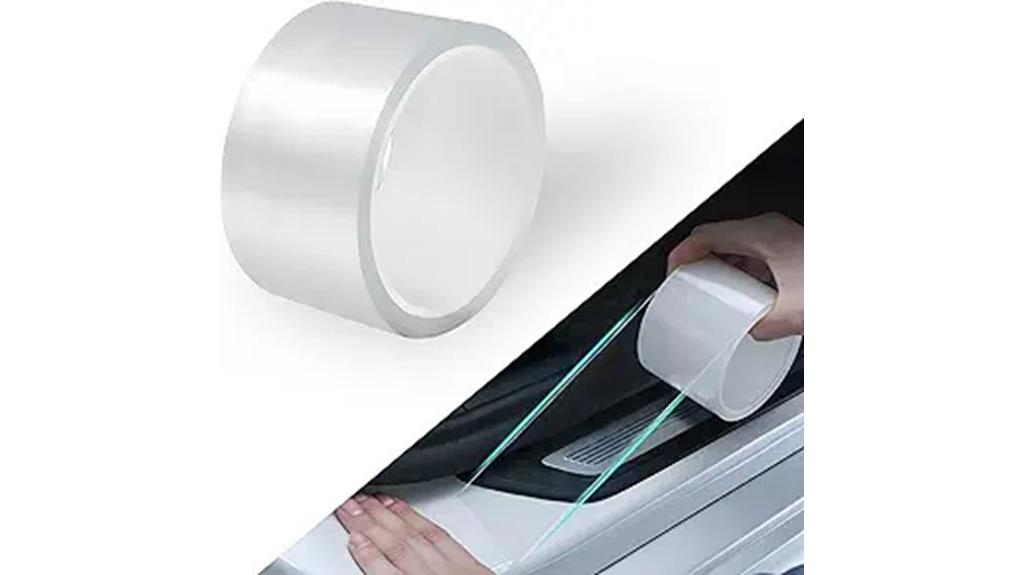 transparent car door protector