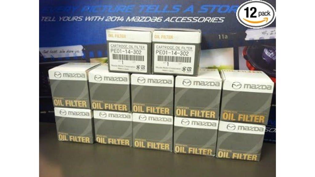 twelve mazda oem filters