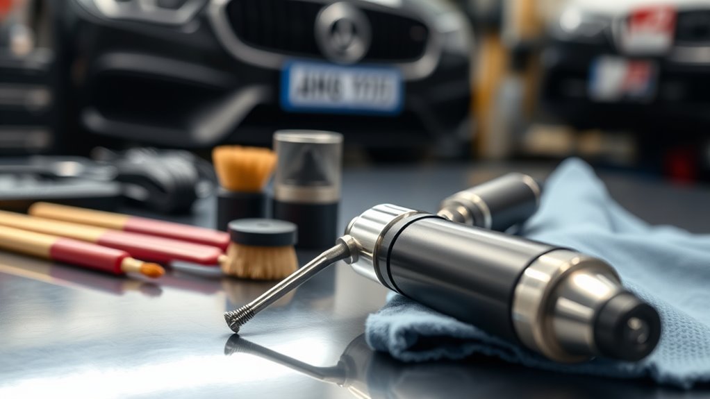 vehicle compatible durable cleaning tools