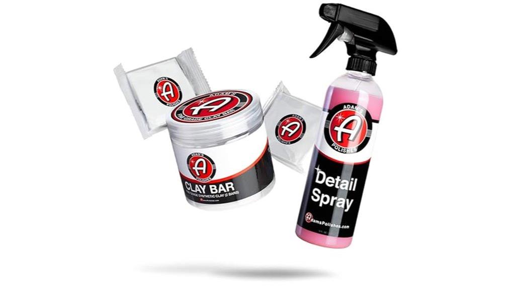 vehicle polishing with clay bar