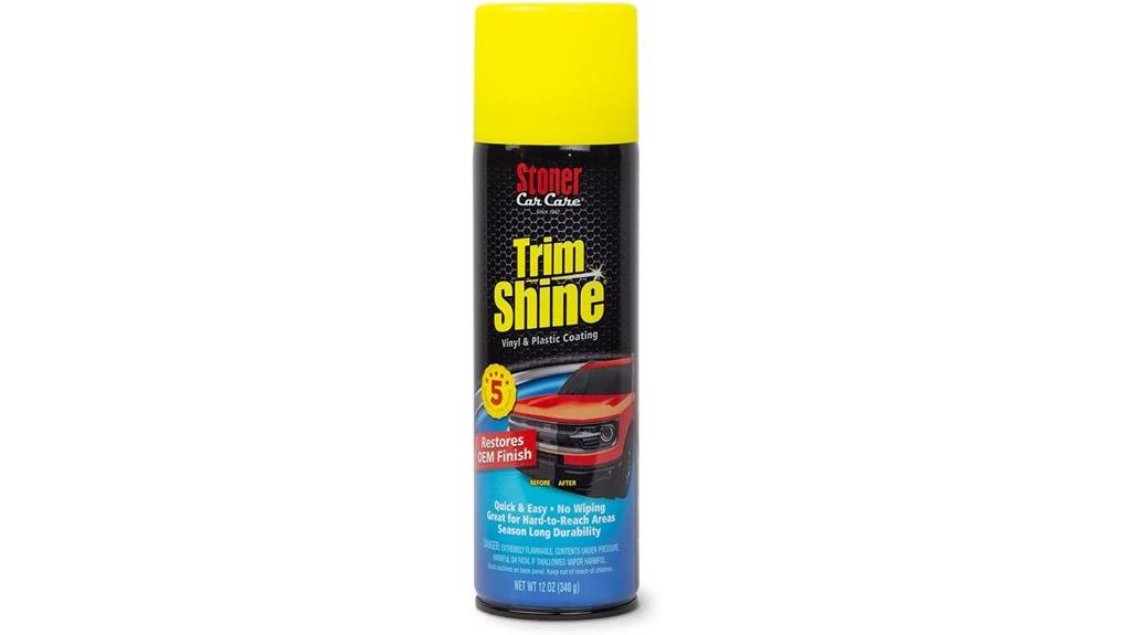 vinyl plastic protectant spray