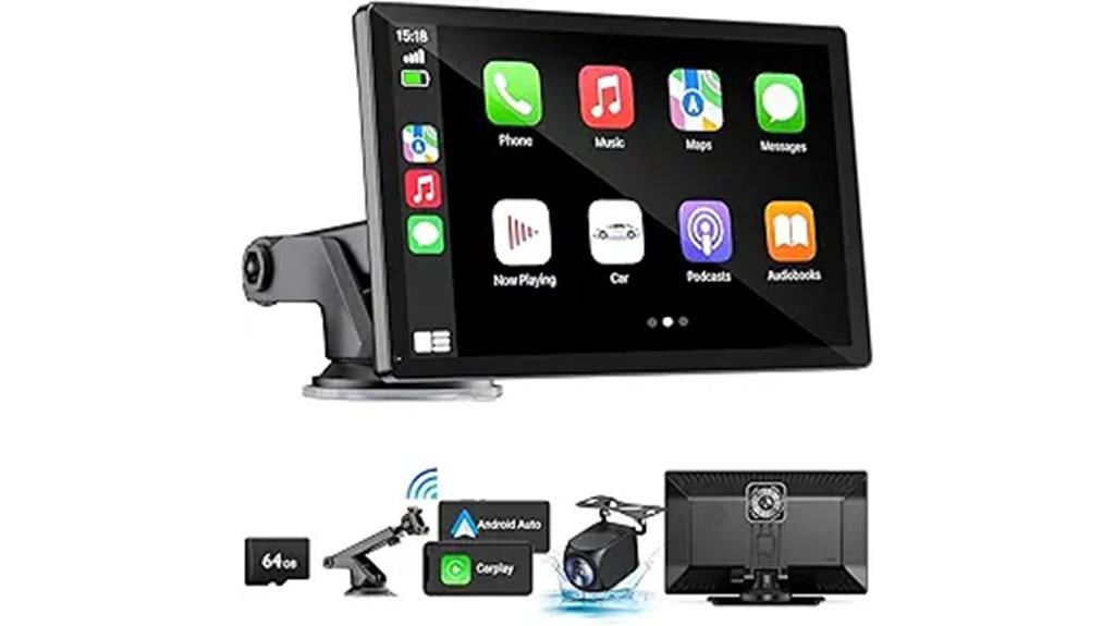 wireless carplay with 4k cameras