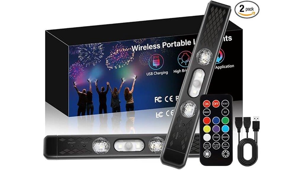 wireless rgb interior lighting
