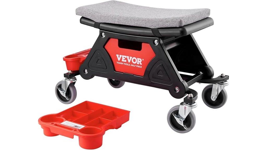 workshop stool with storage