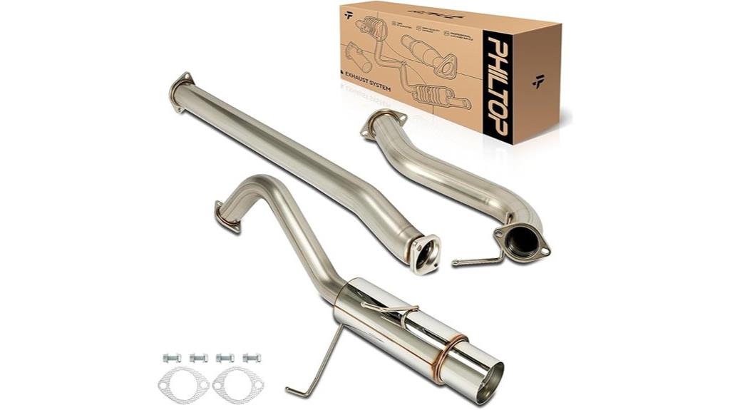 wrx sti cat back exhaust