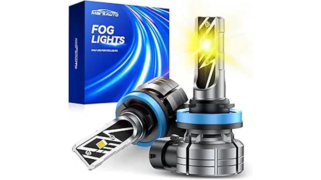 yellow led fog lights