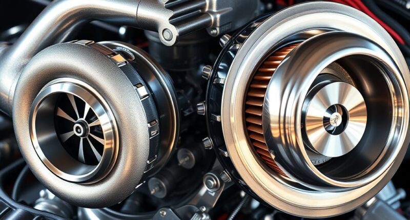 comparing turbocharger and supercharger