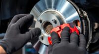 replacing brake pads and rotors