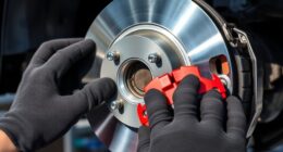 replacing brake pads and rotors