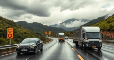 spain s motorway weather regulations