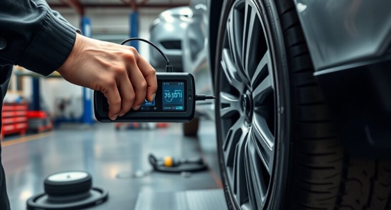 wheel alignment calibration guide