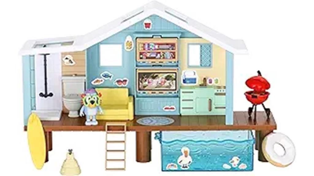 bluey cabin playset figures