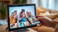 email enabled digital photo frames