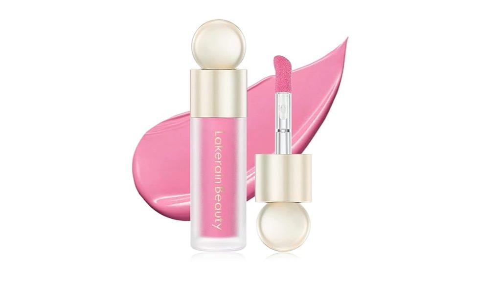 pink matte dewy liquid