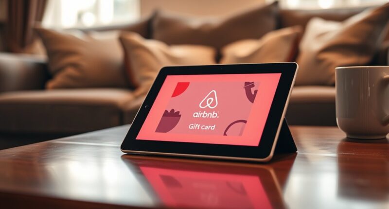 top airbnb gift email options