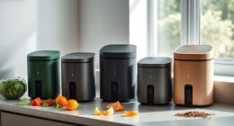 top electric kitchen compost bins