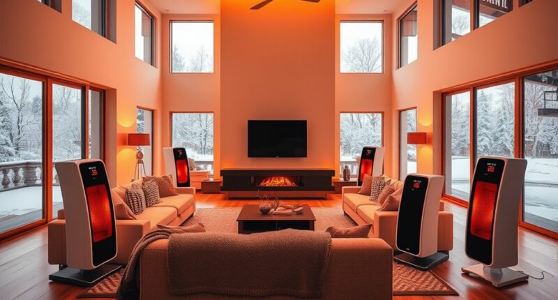 top large room space heaters