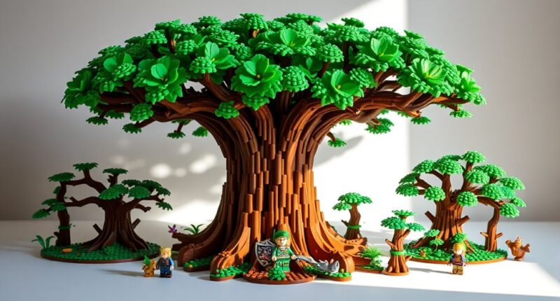 top lego zelda deku tree
