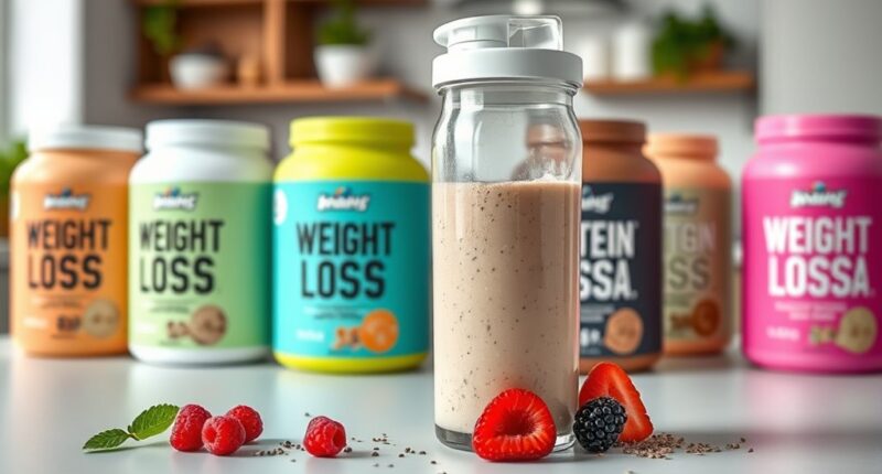 top weight loss protein powders