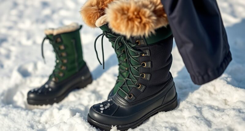top women s waterproof snow boots