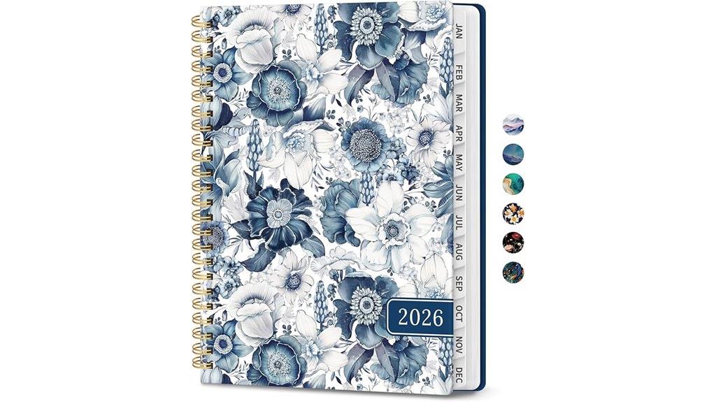 women s 2026 floral planner