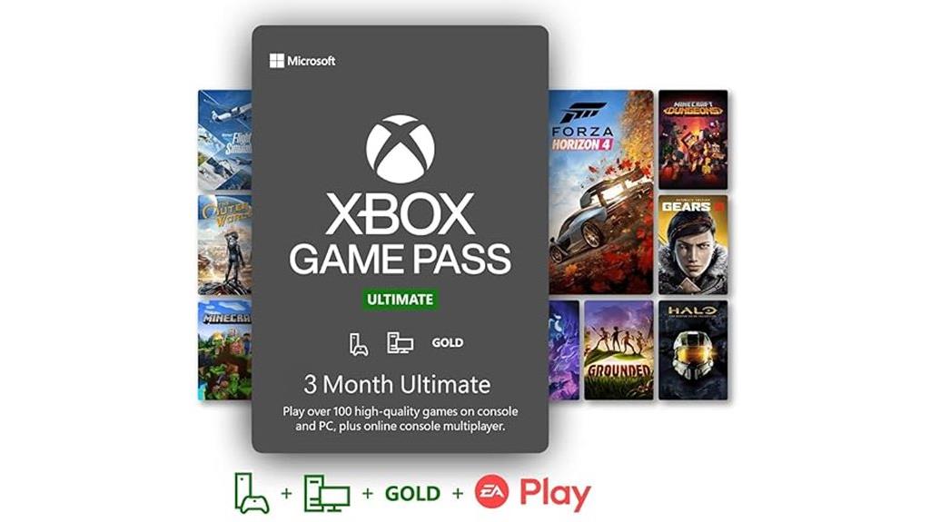 xbox game pass ultimate 3 month