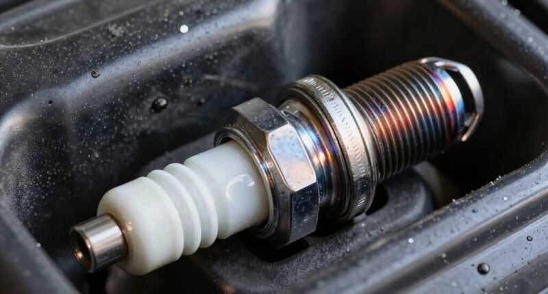 boost related spark plug heat