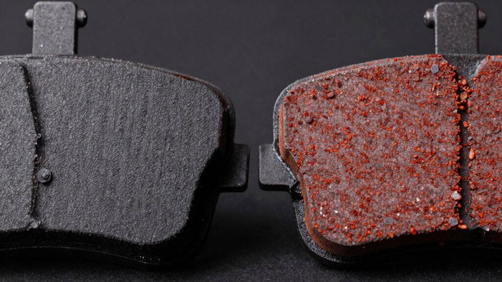 brake pad material differences