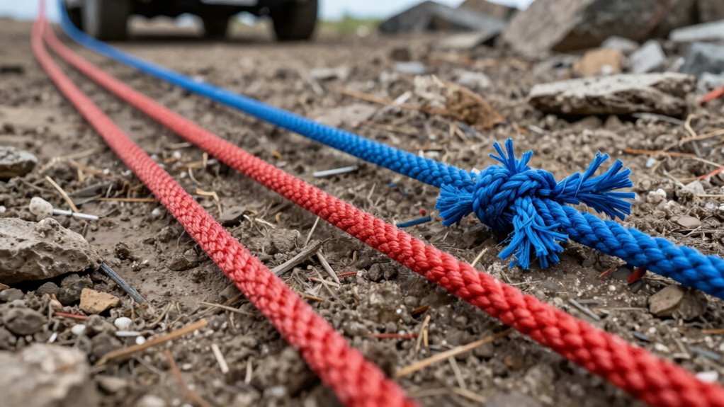 choose appropriate safety ropes