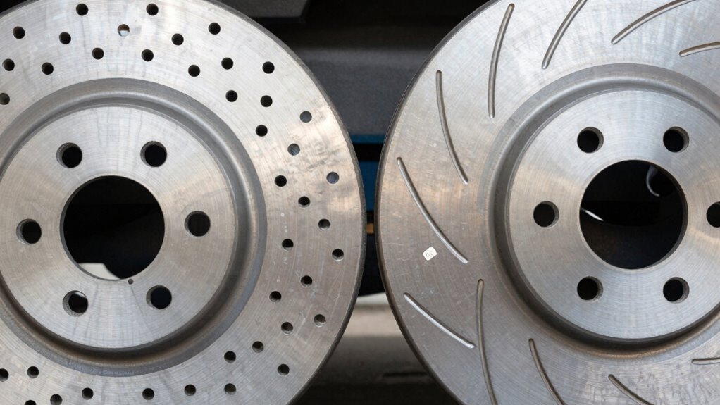 drilled vs slotted brake rotors