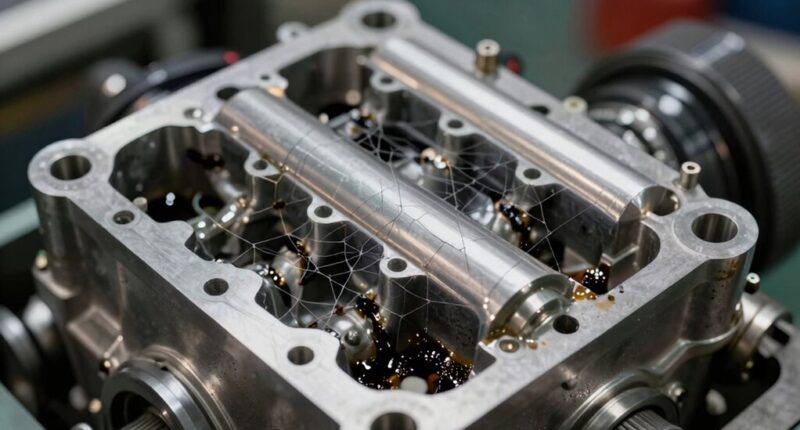 engine noise warns of damage