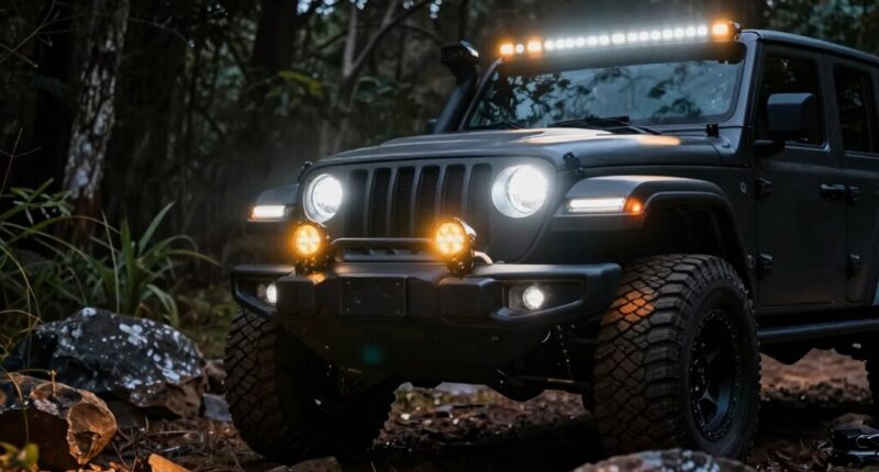 off road lights legal guidelines