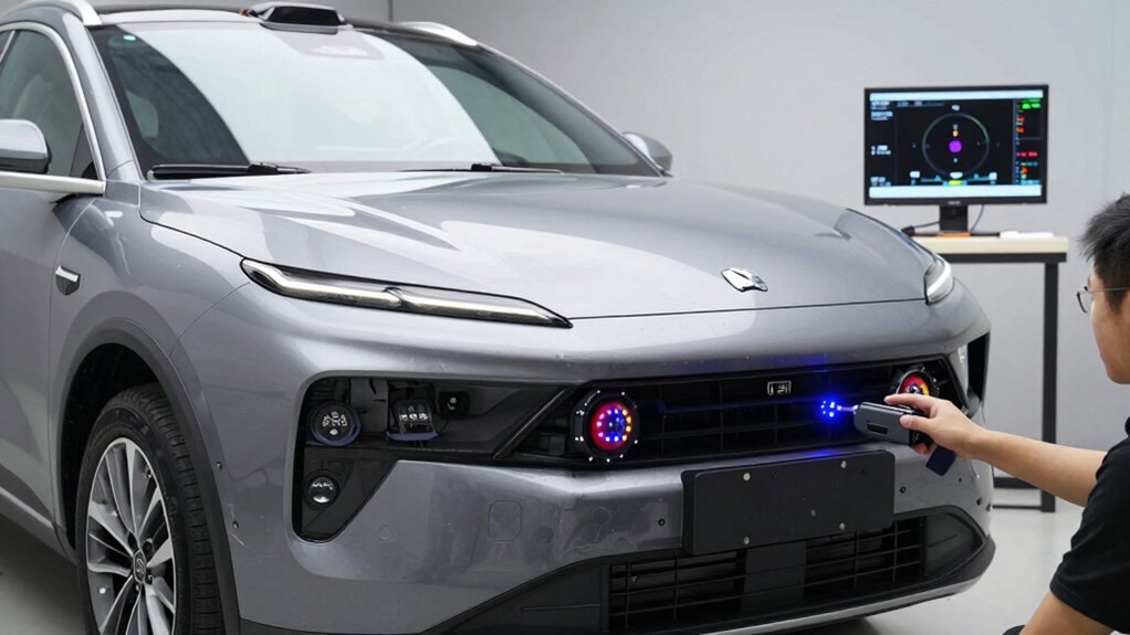 sensor alignment and firmware updates
