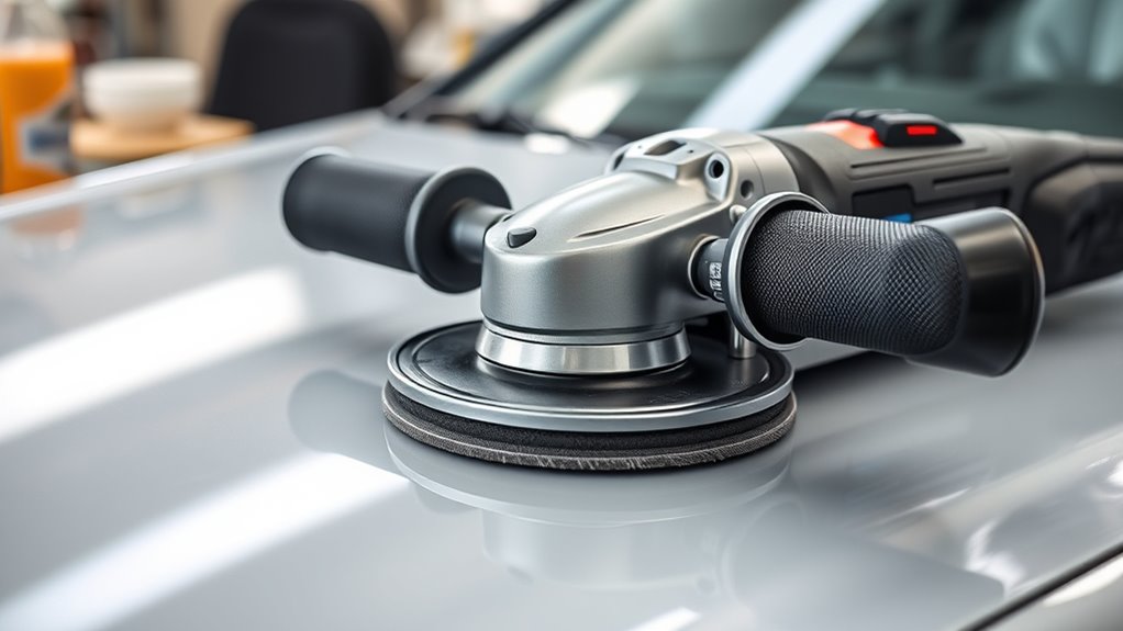 key rotary polisher features