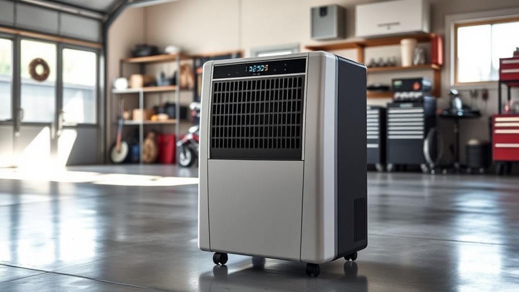 large garage dehumidifier considerations