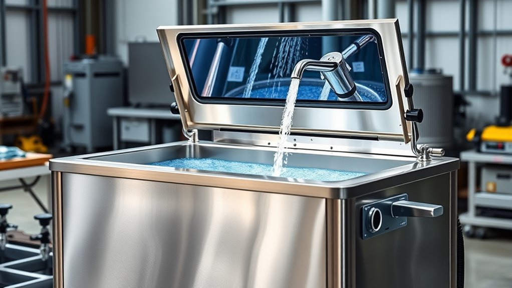 selecting suitable solvent tanks