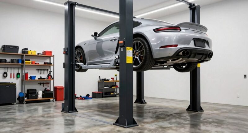 top 2 post garage lifts
