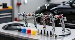 top automotive spray gun kits
