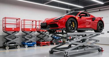 top car maintenance scissor lifts