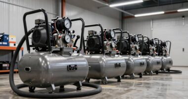 top garage air compressors