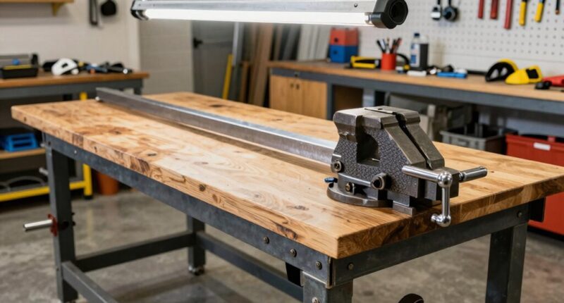 top heavy duty vise workbenches